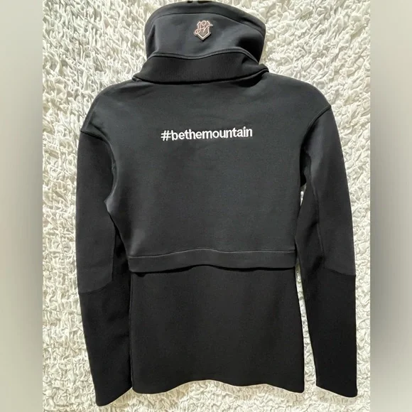 Under Armour Black High-Neck QUARTER ZIP Pullover, GEORGIA STATE TENNIS SIZE SM
